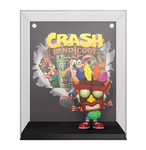Figurine Funko Pop! - N°6 - Crash Bandicoot - W/ Aku Mask